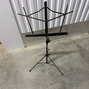 Black Music Stand